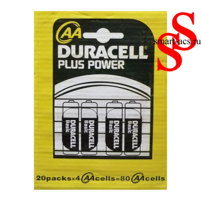 Батарейка AA MN1500 LR06 * 80 Duracell
